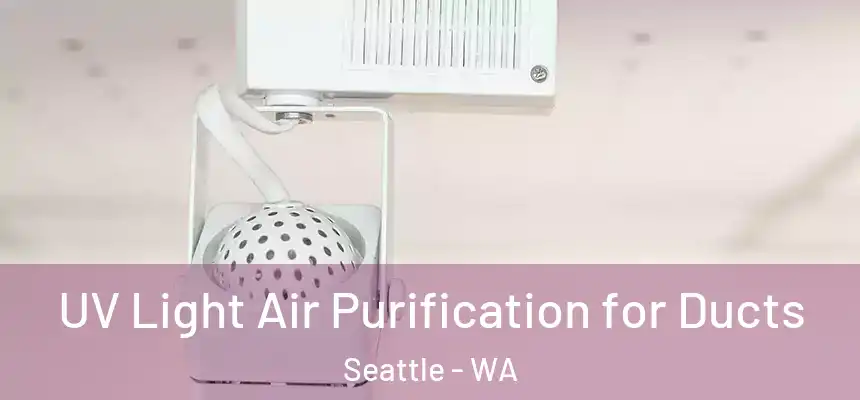 UV Light Air Purification for Ducts Seattle - WA